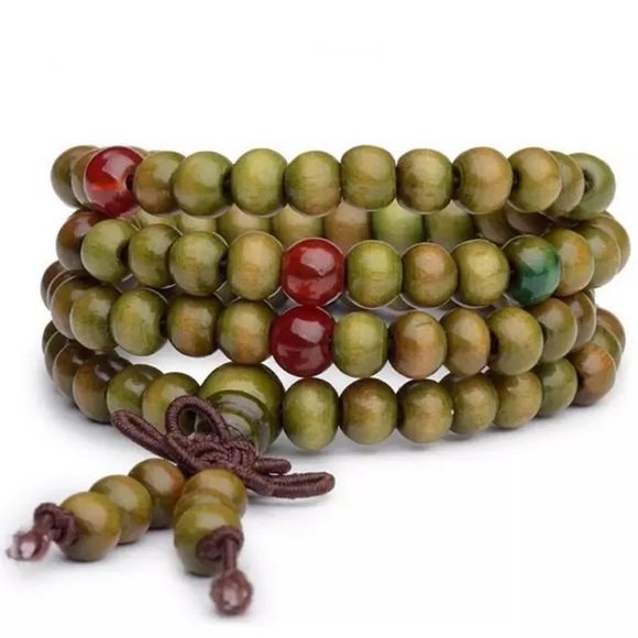❤️gorgeous 108 6mm natural sandalwood beads - Picture 2 of 4